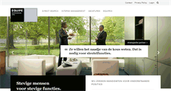 Desktop Screenshot of equipe-bv.nl